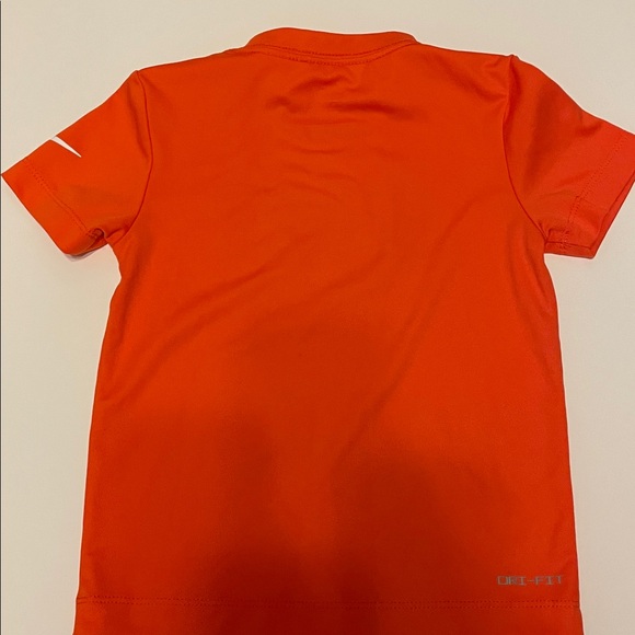 Nike DRI-FIT Boy’s Gray & Orange Kids' JUST DO IT Short Shirt Set Size 4 (XS) - Picture 6 of 7